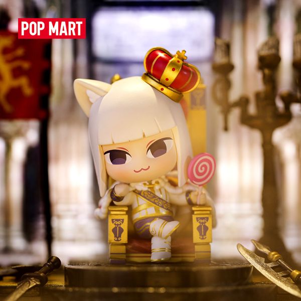 POP MART Nezhas Schachserie Chinesisches Märchenspielzeug Actionfigur Blindbox Geburtstagsgeschenk Kinderspielzeug Kostenloser Versand LJ201031