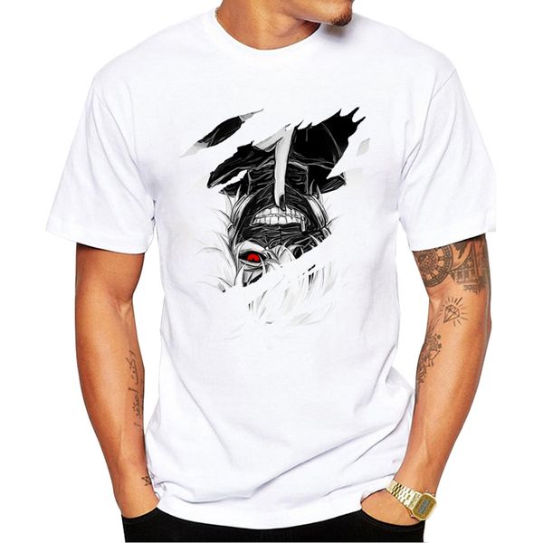 

teehub new fashion retro short sleeve casual broken kaneki silense printed hipster funny sport hooded sweatshirt hoodie t shirt