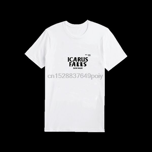

icarus falls zayn malik white t shirt sport hooded sweatshirt hoodie