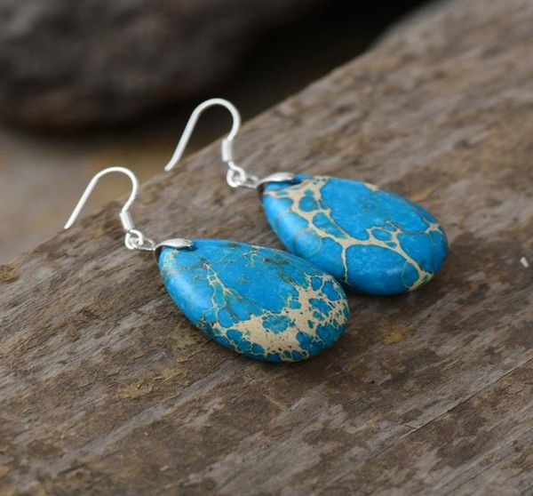 

новые женщин роскошные серьги природные камни teardrop мотаться серьги дизайнерские элегантные серьги европейские ювелирные изделия dropship, Golden