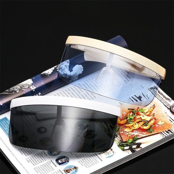 

new summer women men sun hat transparent empty plastic ja sunshade hat visor caps bicycle sun hat uv production y200714, Blue;gray