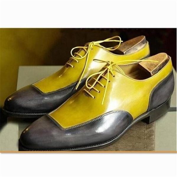 

elegant patent leather groom wedding dress shoes men business office oxford shoes zapatos de hombre, Black