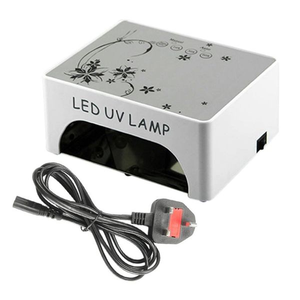

uv led lamp nail dryers art manicure gel polish nail art tools curing salon home use 3 colors led 35w 100-240v curing all gels