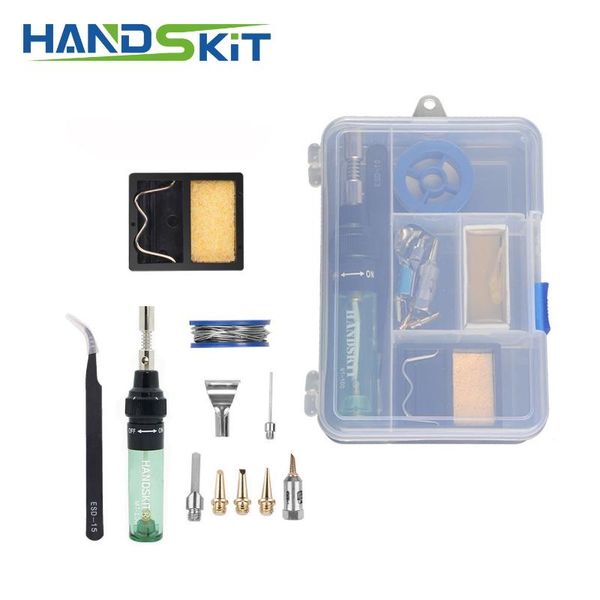 

handskit mt-100 gas soldering iron electric soldering iron gun blow torch wireless outdoor cordless diy butane gas gun