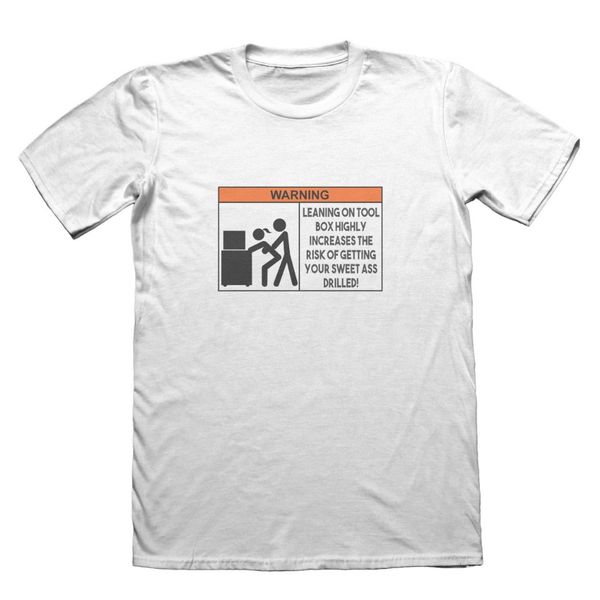 

summer o-neck tee shirt tool box warning design t-shirt - funny men's gift t-shirt sport hooded sweatshirt hoodie