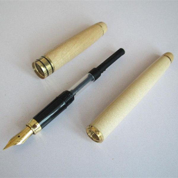 

роскошные высокое качество древесины fountain pen iraurita ink pen caneta канцелярские товары с ручкой сумка для gif gb03 bbyymz packing2010, Blue;orange