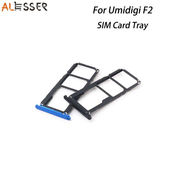 

alesser замена части для umidigi f2 sim card slot лоток держатель адаптер аксессуары для телефонов