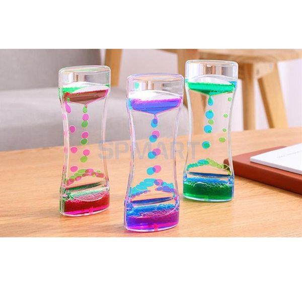 

party masks color mixing liquid motion timer sensory stress relief toy children education time out tool novelty friends gift