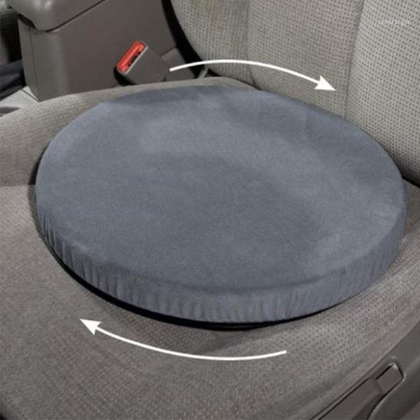 

rotation cushion anti-skid car seat foam mobility aid chair seat revolving cushion swivel car memory foam mat1