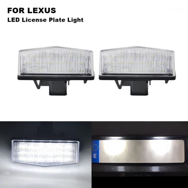 

led license number plate light for ct200h nx200t nx300 nx300h rx350 rx350l rx450h rx450hl license plate lamps car accessor1