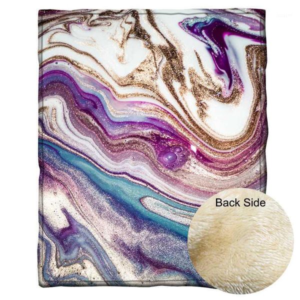 

2-tiers velvet sofa bed throw blanket rectangle soft warm comfortable home office nap blanket travel camping cold-proof1