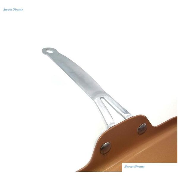 

sweettreats copper pan 11 -inch nonstick copper ceramic coating pan with stainless steel handle dishwasher s jllfxu dh_garden