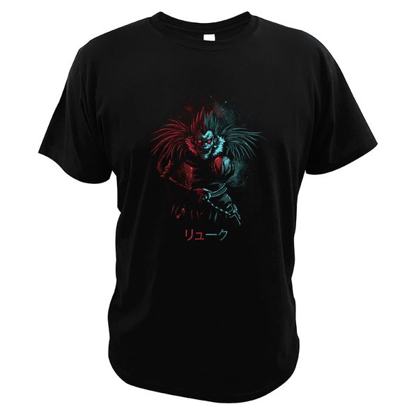 

sport ryuk t shirt japanese manga series death note shinigami horror crew neck casual eu size t-shirt