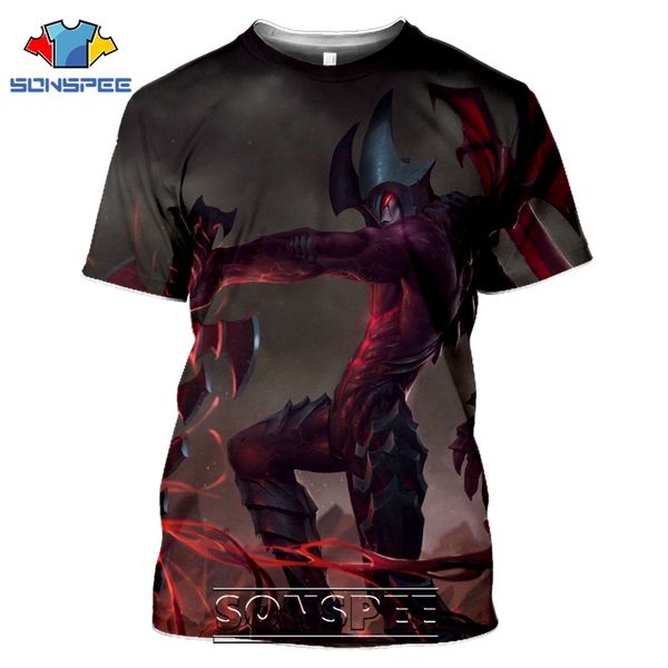 

league of legends game yasuo 3d print shirts horror aesthetic hippie men clothing