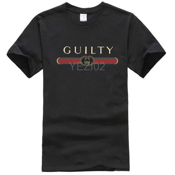 

мода слоган guilty повседневный подросток дизайн знаменитости смешной mens t shirt tee спорта толстовка с капюшоном толстовка