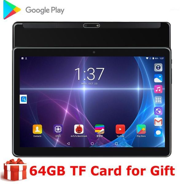 

tablet pc 10.1 inch android 9.0 dual sim phone call bluetooth wifi 10 1280x800 ips google market camera kids pc1
