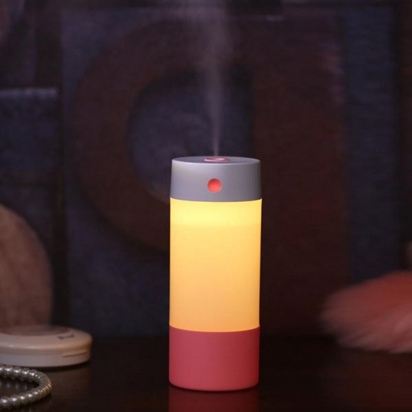 

imycoo wt-8016 2w creative portable mini usb charge air humidifier with led night light water tank capacity 250ml dc 5v