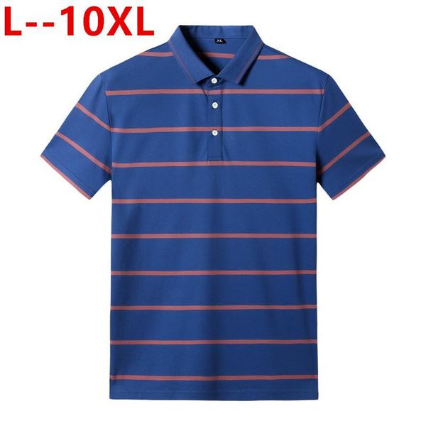 

striped 5xl short-sleeve 8xl 6xl business plus casual comfortable mens shirts clothes men summer dropshipping drbmk