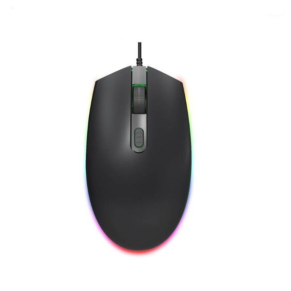 

mice adjustable wired usb backlit mouse for desklaprgb gaming with side buttons macro programming 1600dpi1