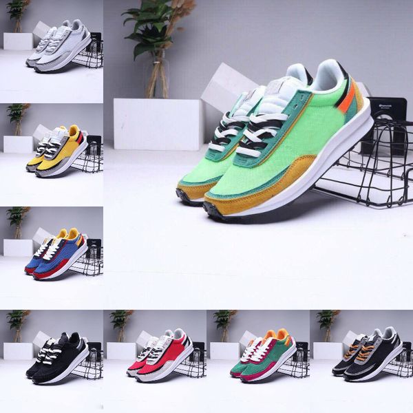 

new mens running sports shoes fashion ldv waffle women undercover waffle racer black white daybreak trainers varsity designer sneakers g55