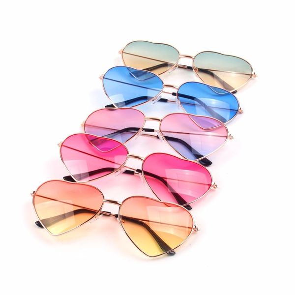 

fengrise гавайская партия украшения солнцезащитные очки summer pool party theme пластиковые очки новая мода женщины в форме сердца солнцезащ