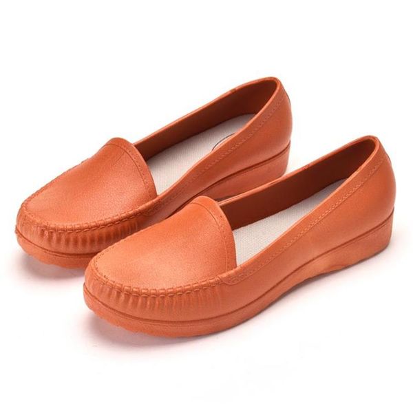 

low rain shoes women's shallow water shoes anti slip short tube rain boots waterproof rubber overshoes fashion work shoes, Red;white