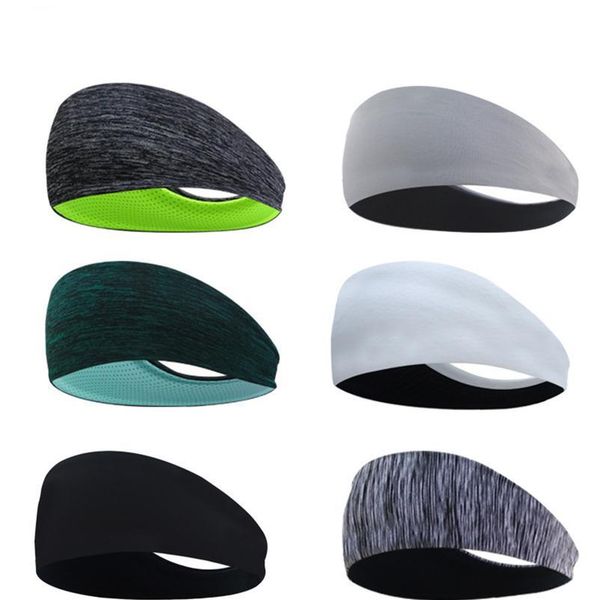 

sweatband for men women elastic sport hairbands head band yoga headbands headwear headwrap sports hair accessories saf jlldoe, Yellow;black