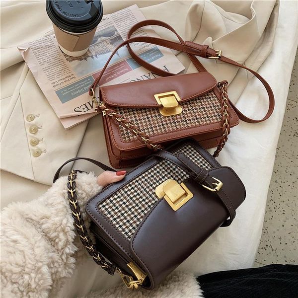 

luxury women's bags 2021 spring new trendy fashion net red chain shoulder bag high-quality messenger small square bag