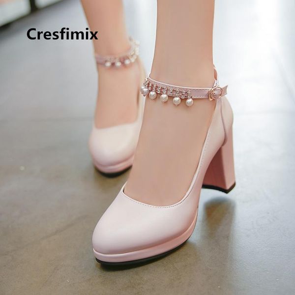 

women fashion pu leather round toe wedding high heel pumps lady cute sweet heels mujer tacones altos e3113, Black