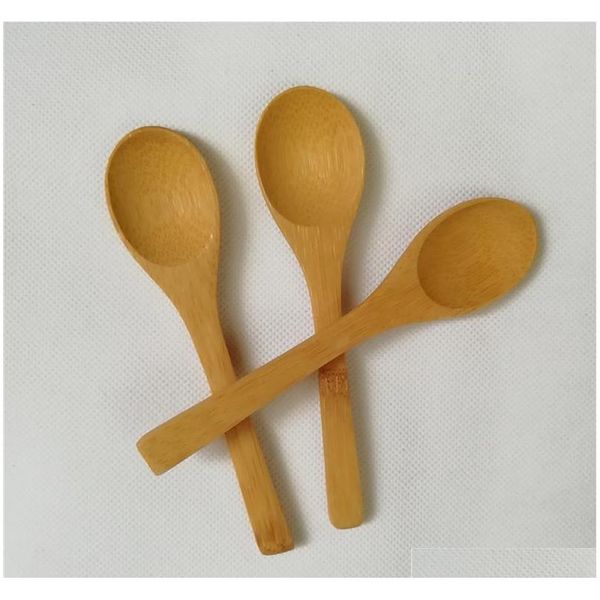 

50pcs wooden bamboo spoons honey spoon baby spoons mini spoons kitche jllwpv yummy_shop