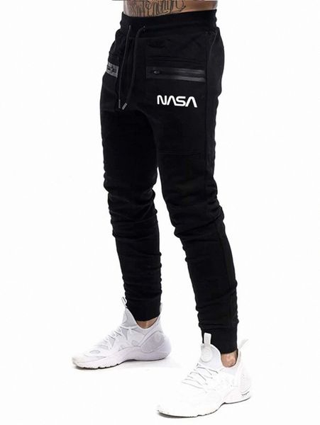 

men letter graphic zip pocket drawstring waist sweatpants g9wi#, Black