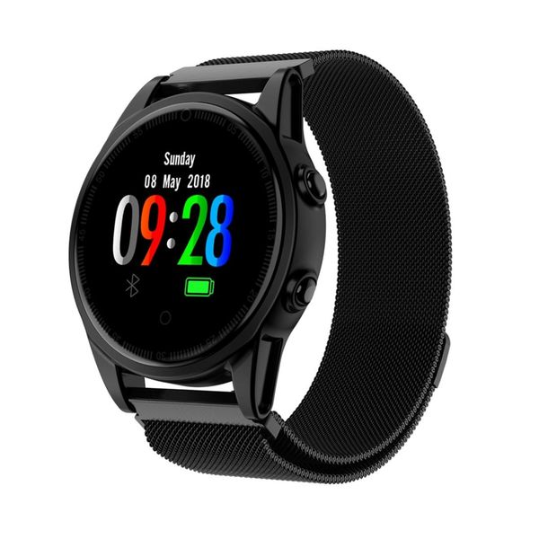 

r13 pro 122 inches ips color screen smart bracelet ip67 waterproof steel watchband support multiple sport modes heart rate blood pressure