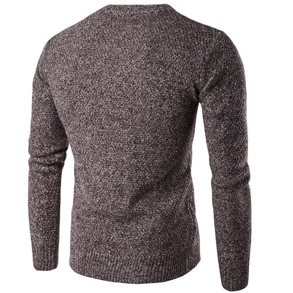 

men's knit lapel long sleeve solid color regular sweater for man 201119, White;black