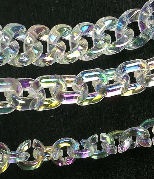 

2020 new transparent acrylic eyeglasses chain opening chain glasses necklace sunglasses strap lanyard sunglasses accessories h jllaxt