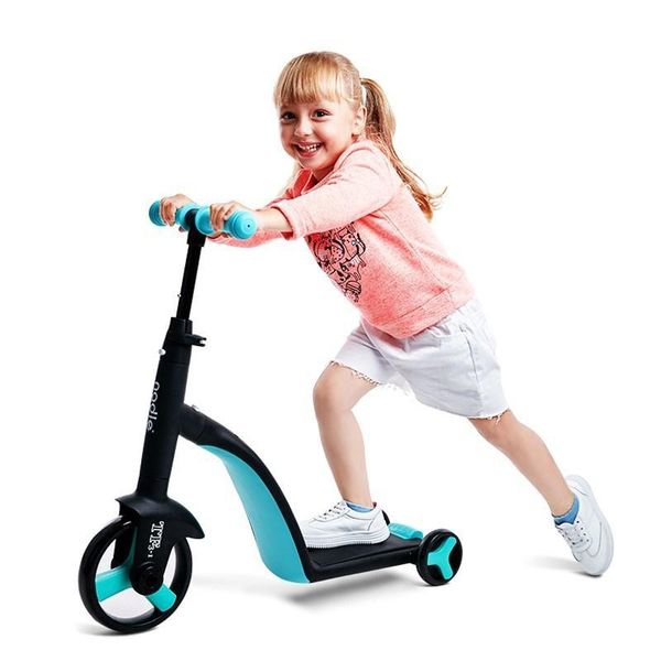 

gift sets children's scooters 3 in 1 balance car suitable small children riding training no pedals toys gifts for 1-5 years old