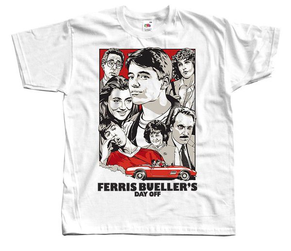 

ferris bueller's day off v1, movie poster, white all sizes 3xl printed 2018 fashion brand the new sport hooded sweatshirt hoodie t shir