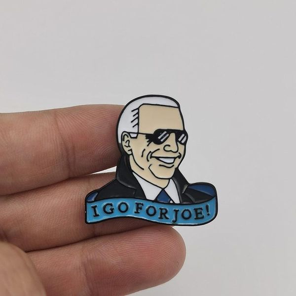 

нас. президент джо байден выборы брошь и эмаль pin i go для джо нагрудные pin вентилятора коллекционные подарки sqciul luckyhat, Gray