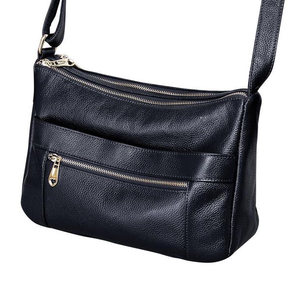 

genuine leather ladies shoulder crossbody bags for women fashion tote handbags casual messenger bag female party bag sac bolsas
