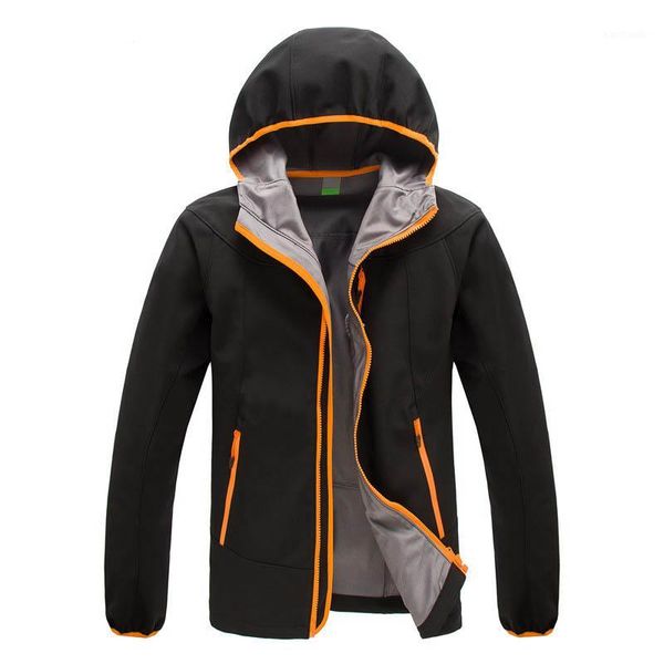 

soft shell jacket for men dropshipping outdoor waterproof hiking hunting clothes outerwear jackets windser coats1, Blue;black