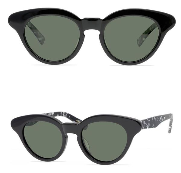 

brand fashion women cateye sunglasses men polarized sunglasses cat eye eyeglasses handmade the mask plank sun glasses with box, White;black