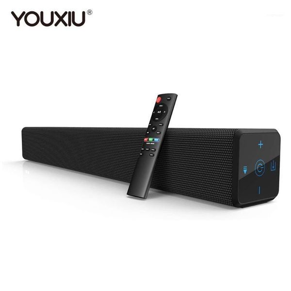 

youxiu 100w tv sound bars 2.1 channel home theater sound system soundbar with touch screen bluetooth speakers built-in subwoofer1
