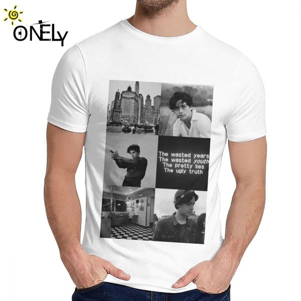 

custom cole sprouse homme tee shirt for men summer cool man pure clothes round collar sport hooded sweatshirt hoodie