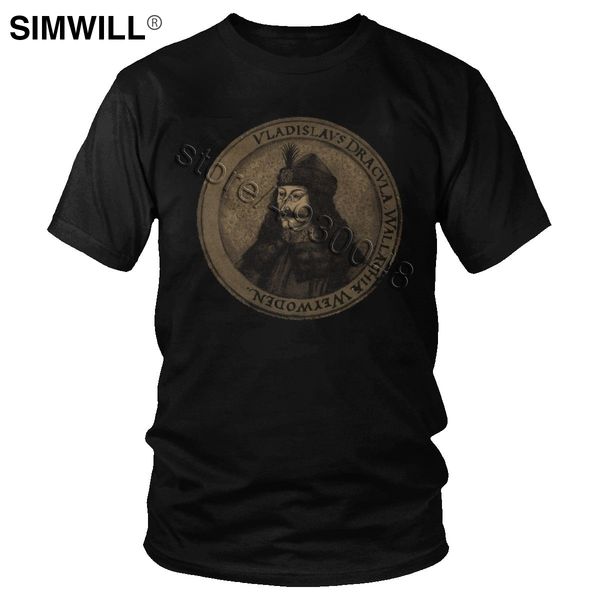 

мужчины влад дракула цепеш цепеш vampire tee короткие рукава готические goth halloween horror movie graphic толстовка с капюшоном толстовка