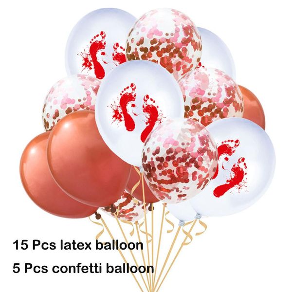 

хэллоуин украшения латексного воздушного шара нож крови устанавливает ужас жуткий дом с привидениями гирлянда баннер светодиодный электронны