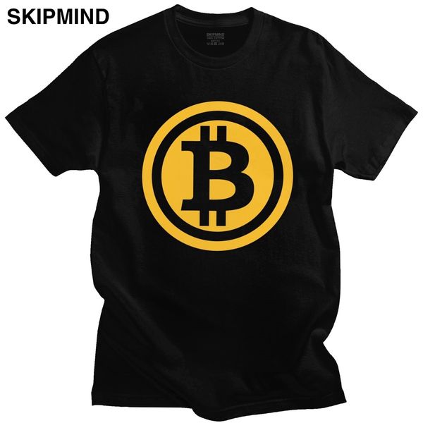 

fashion bitcoin satoshi crypto logo short sleeves pure round collar streetwear cryptocurrency sport hooded sweatshirt hoodie t shirt