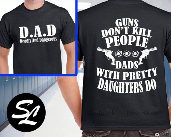 

guns don't kill people dads with pretty daughters do funny ultra second amendment gun dads father people sport sweatshirt hoodie t shir