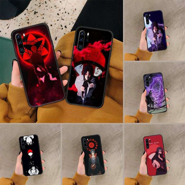 

3sasuke naruto mobile phone waterproof silicone shell, huawei p mate smart 10 20 30 40 lite z 2019 pro, blackcf1