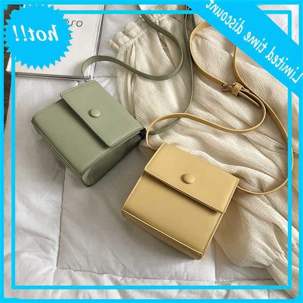 

crossbody bags for women pu lock small square fashion solid color ladies bag