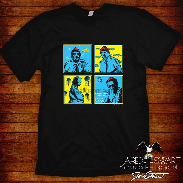 

sport life aquatic t shirt steve zissou bill murray by jared swart artwork sizes s m l xl 2xl 3xl 4xl 5xl also in ladies fit s 2xl