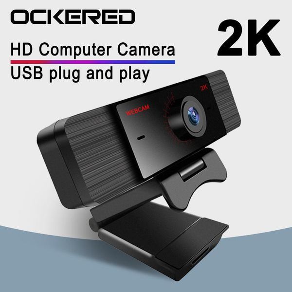

2k 1080p 720p 480p hd webcam with mic rotatable pc deskweb camera cam mini computer webcamera cam video recording work1